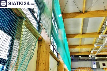 Siatki Kartuzy - Duża wytrzymałość siatek na hali sportowej dla terenów Kartuz